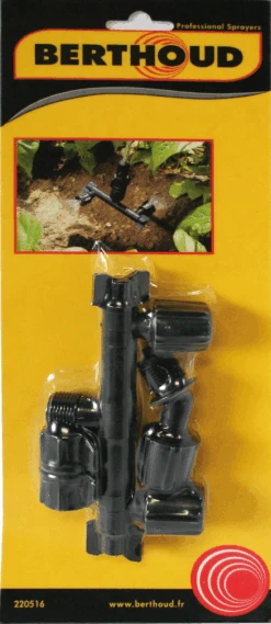 Berthoud Sproeiboom Met 2 Zwenkbare Spuitkoppen