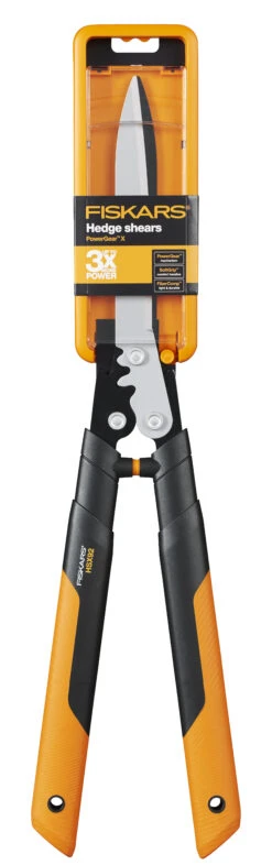 Fiskars Heggenschaar HSX92 Powergear Transmissie - 63 Cm 16 Fiskars Heggenschaar HSX92 Powergear Transmissie - 63 Cm -Tuingereedschaps Winkel 1023631PowerGearXHedgeShearHSX92pack1