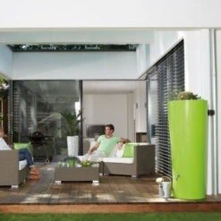 Garantia Design Regenton Rond Groen 350 Liter -Tuingereedschaps Winkel 1ffab043939922fecd9cfcf0f6694e58