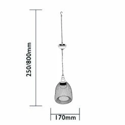 LuxForm Solar Hanglantaarn Salsa -Tuingereedschaps Winkel 29132 LT