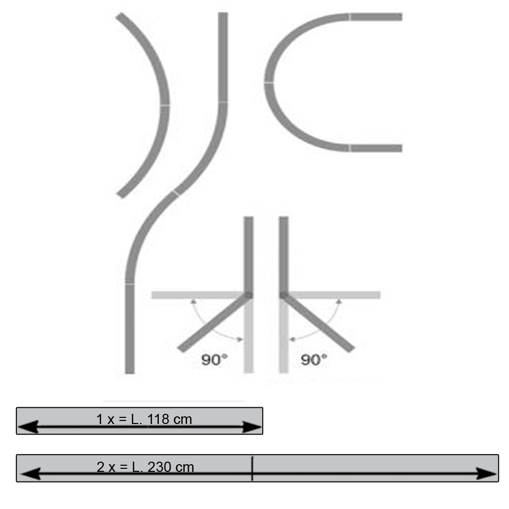 Graskant Metaal 13 X 118 Cm 5 Graskant Metaal 13 X 118 Cm - Afbeelding 3
