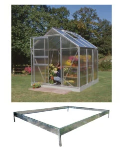 Royal Well Tuinkas En Fundering Popular 66 Blank Polycarbonaat 4