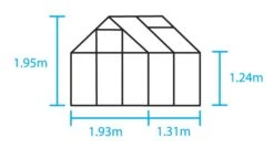 Royal Well Tuinkas Popular 46 Blank Tuindersglas 3mm (131 X 193cm) -Tuingereedschaps Winkel 8718215760009 4 Custom 1