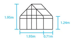 Royal Well Muurkas Supreme Incl. Fundering Groen -Tuingereedschaps Winkel 8718215760993 6