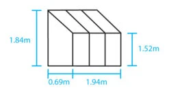 Royal Well Muurkas Wall Garden 62 Veiligheidsglas 3mm 16 Royal Well Muurkas Wall Garden 62 Veiligheidsglas 3mm -Tuingereedschaps Winkel 8718215761037 7