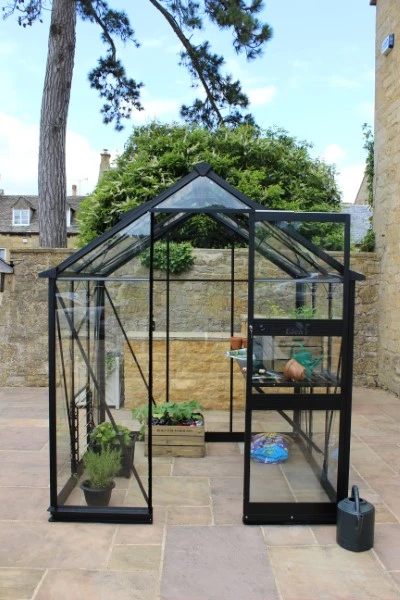 Royal Well Tuinkas Burford 66 Zwart Gecoat Veiligheidsglas 3mm 3 Royal Well Tuinkas Burford 66 Zwart Gecoat Veiligheidsglas 3mm