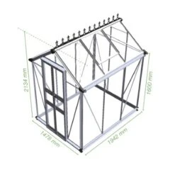 Royal Well Tuinkas Birdlip 64 Groen Gecoat Veiligheidsglas 3 Mm -Tuingereedschaps Winkel 8718226339713 8 Aangepast