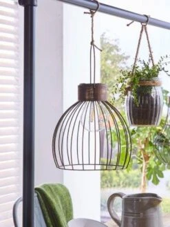 Luxform Solar Industriele Lantaarn Eiffel -Tuingereedschaps Winkel 8719099271810 D LR