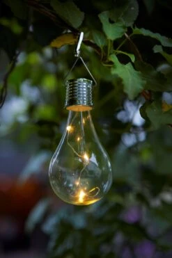 Luxform Solar 4x Bulb Transparant -Tuingereedschaps Winkel 8719099954201 N3