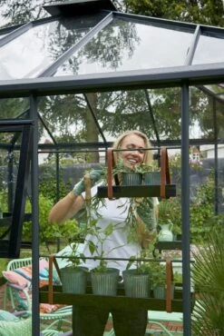 Juliana Hangbak 36 X 14,5 X 6 Cm Zwart -Tuingereedschaps Winkel 8719214381363 3 Aangepast