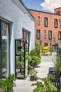 Royal Well Patiokas City Garden Veiligheidsglas 4mm Zwart -Tuingereedschaps Winkel 8719214381493 12 Aangepast