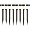 Tuinlampen Set Solar Zwart Kunststof 10 Stuks 2 Tuinlampen Set Solar Zwart Kunststof 10 Stuks -Tuingereedschaps Winkel 895822s1