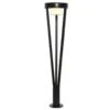 Solar Staande Lamp RVS Zwart Lang -Tuingereedschaps Winkel 897672