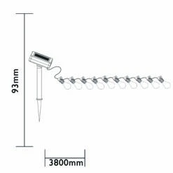 Luxform Solar Party Verlichting Alicante -Tuingereedschaps Winkel 95115 LT