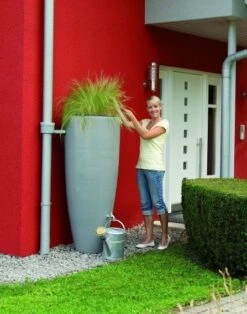 Design Regenton Vaas Grijs 300 Liter -Tuingereedschaps Winkel 96f8f07dc89485794b05e865e57226c2