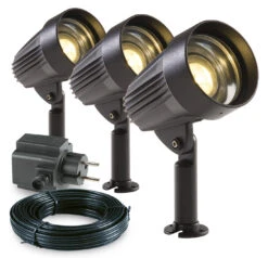 Garden Lights Tuinspot Set Corvus LED 3 Stuks