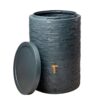Design Regenton Arondo 250 Liter Antraciet -Tuingereedschaps Winkel DTM4n6y2