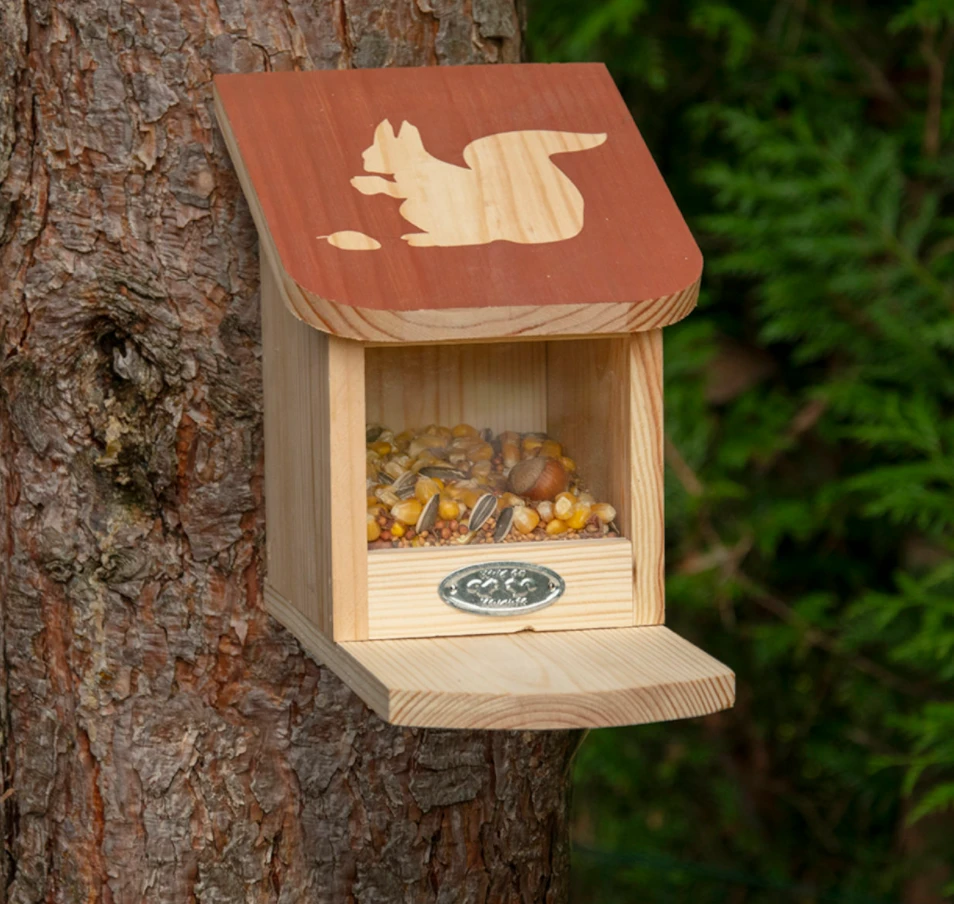 Esschert Diapositief Eekhoornvoederhuis 6 Esschert Diapositief Eekhoornvoederhuis - Afbeelding 4