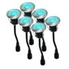 Easy Connect Led Grond Spot Blauw 6 Stuks -Tuingereedschaps Winkel Easy Connect Led grond spot 0.8 w 60 lm Blauw
