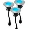 Easy Connect Led Grond Spot Blauw 3 Stuks 2 Easy Connect Led Grond Spot Blauw 3 Stuks -Tuingereedschaps Winkel Easy Connect Led grond spot blauw 3 stuks