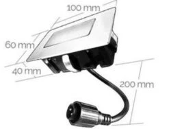 Easy Connect Led Grond Spot Blauw Rechthoek 7 Easy Connect Led Grond Spot Blauw Rechthoek -Tuingereedschaps Winkel Easy Connect Led grond spot blauw rechthoek 2