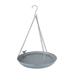 Esschert Grey Metal Hangend Vogelbad