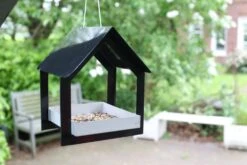 Esschert Voedertafel Hangend Antraciet/Wit -Tuingereedschaps Winkel FB407 41