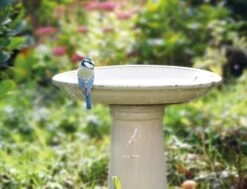 Esschert Vogelbad Op Voet Keramiek Creme -Tuingereedschaps Winkel FB423 41