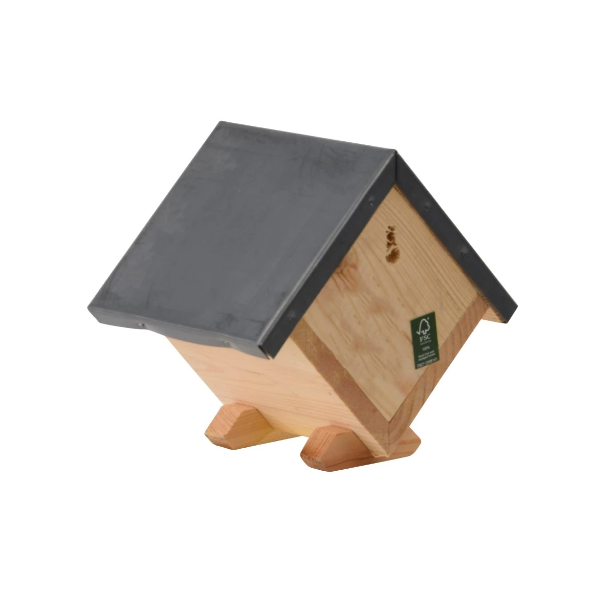 Esschert Vogelvoederhuis Pindakaashuisje Vierkant 5 Esschert Vogelvoederhuis Pindakaashuisje Vierkant - Afbeelding 3