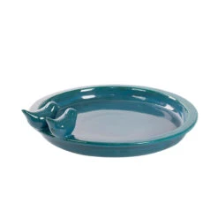Esschert Vogelbad Keramiek Rond Petrol L 17 Esschert Vogelbad Keramiek Rond Petrol L -Tuingereedschaps Winkel FB544 07