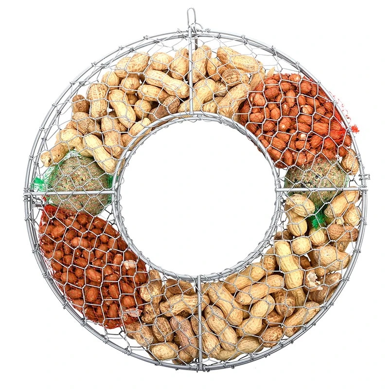 Esschert Vogelvoer Krans Met Voer 4 Esschert Vogelvoer Krans Met Voer - Afbeelding 2