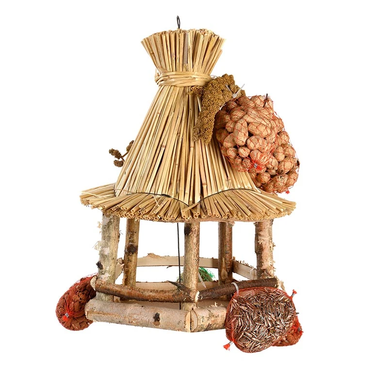 Esschert Vogelhangerhuisje Stro Met Voer 9 Esschert Vogelhangerhuisje Stro Met Voer - Afbeelding 7