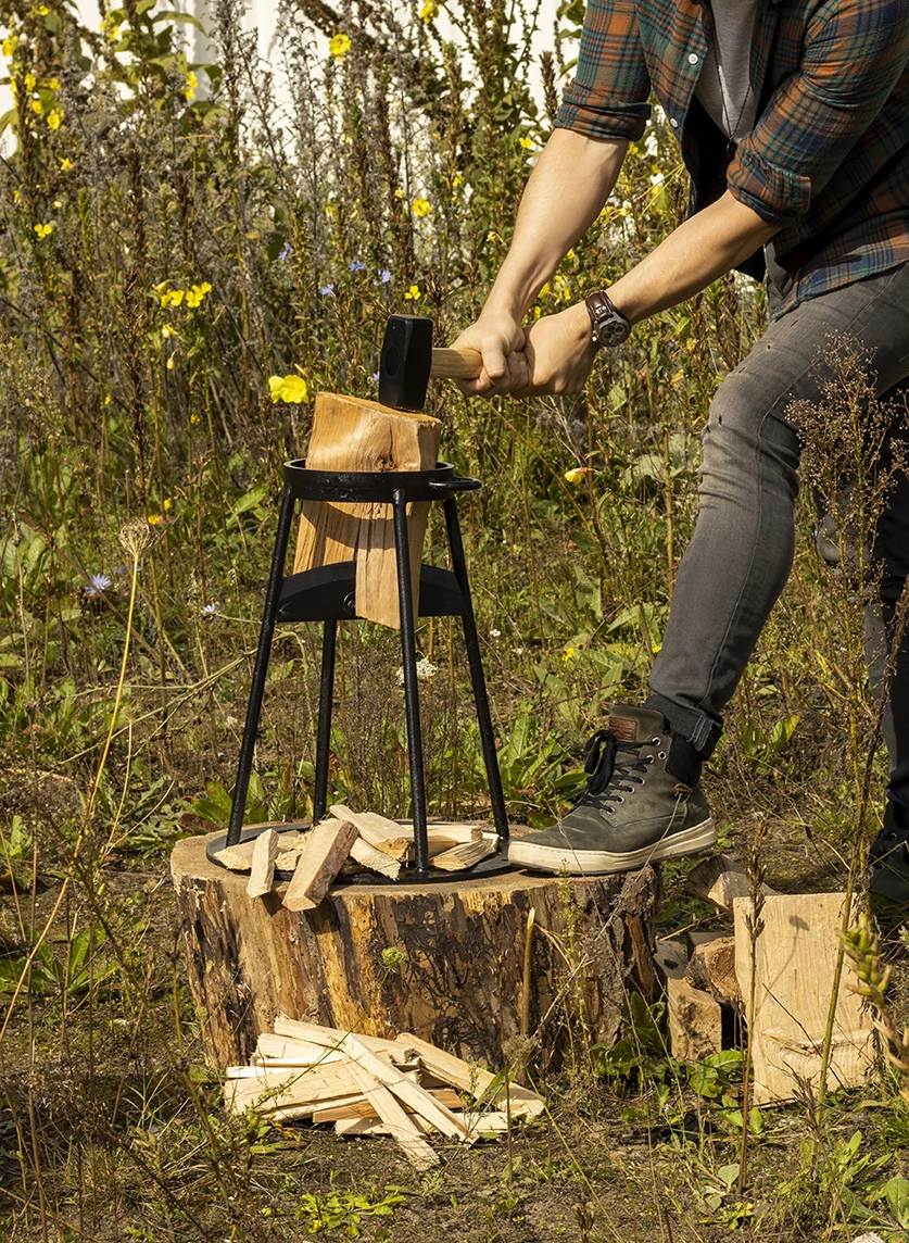 Esschert Aanmaakhoutklover-set M 4 Esschert Aanmaakhoutklover-set M - Afbeelding 2