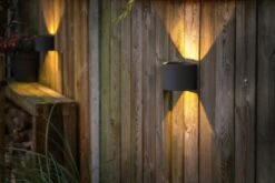 Garden Lights Wandlamp Goura 12V Zwart -Tuingereedschaps Winkel Goura blck 2 3178011 Aangepast