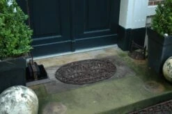 Esschert Deurmat Gietijzer Ovaal -Tuingereedschaps Winkel LH47 42