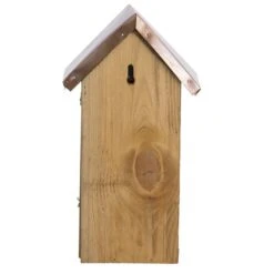 Esschert Nestkast Koolmees Koperen Dak -Tuingereedschaps Winkel NK04 03