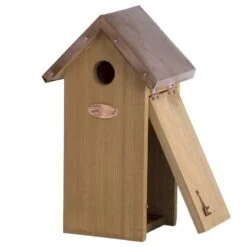 Esschert Nestkast Koolmees Koperen Dak -Tuingereedschaps Winkel NK04 07