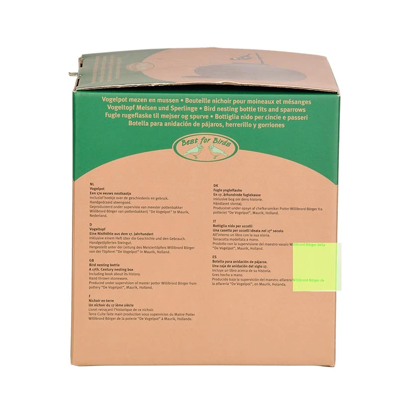 Esschert Vogelpot Vogelpot Rond Mezen En Mussen 14 Esschert Vogelpot Vogelpot Rond Mezen En Mussen - Afbeelding 12