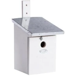 Esschert Vogelhuis Koolmees Wit -Tuingereedschaps Winkel NK40W 05