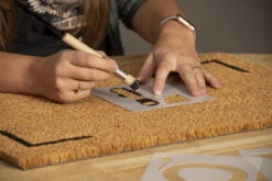 Esschert PIY Set Deurmat Letters -Tuingereedschaps Winkel RB256 41