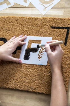 Esschert PIY Set Deurmat Letters -Tuingereedschaps Winkel RB256 46