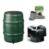 Harcostar Kunststof Regenton Groen 114 Liter Met 3 Delige Voet En Vulautomaat -Tuingereedschaps Winkel Regentonset 5