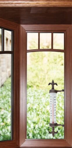 Esschert Thermometer Kozijn Gietijzer -Tuingereedschaps Winkel TH84 02 1