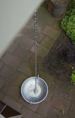 Esschert Regenketting Met Vogelbad -Tuingereedschaps Winkel TH94 41