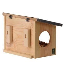 Esschert Eekhoorn Voederhuis Ronde Opening 15 Esschert Eekhoorn Voederhuis Ronde Opening -Tuingereedschaps Winkel WA56 05