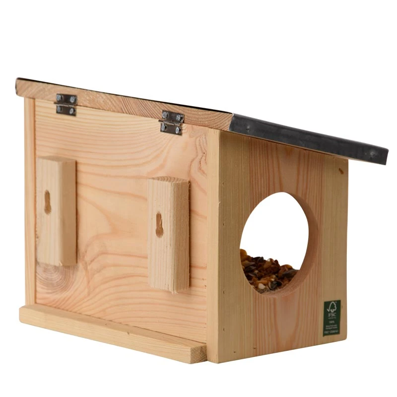 Esschert Eekhoorn Voederhuis Ronde Opening 7 Esschert Eekhoorn Voederhuis Ronde Opening - Afbeelding 5