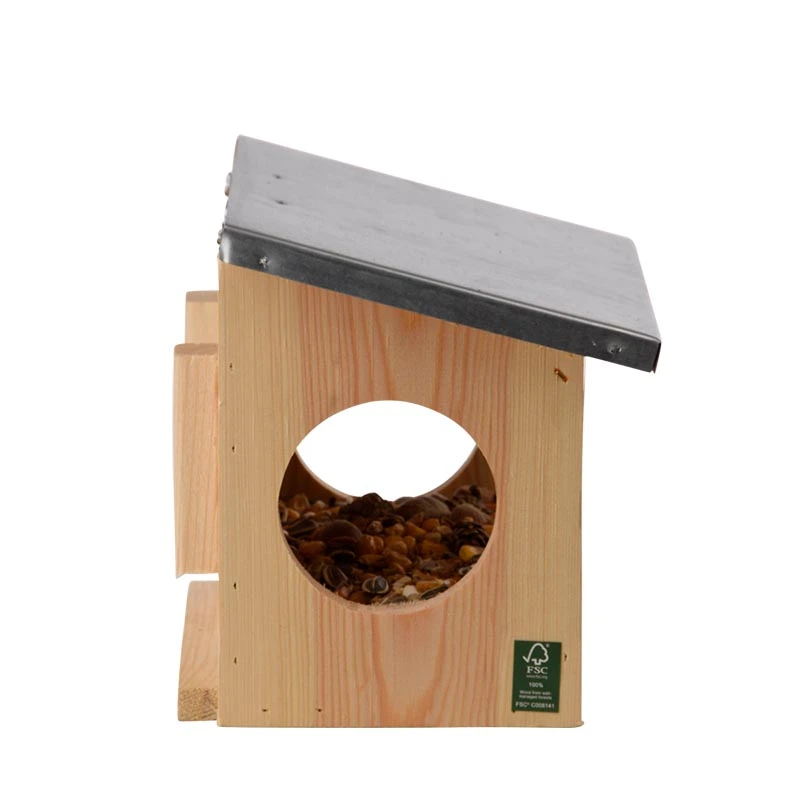 Esschert Eekhoorn Voederhuis Ronde Opening 8 Esschert Eekhoorn Voederhuis Ronde Opening - Afbeelding 6