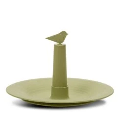 Vogelbad Finch Olijfgroen