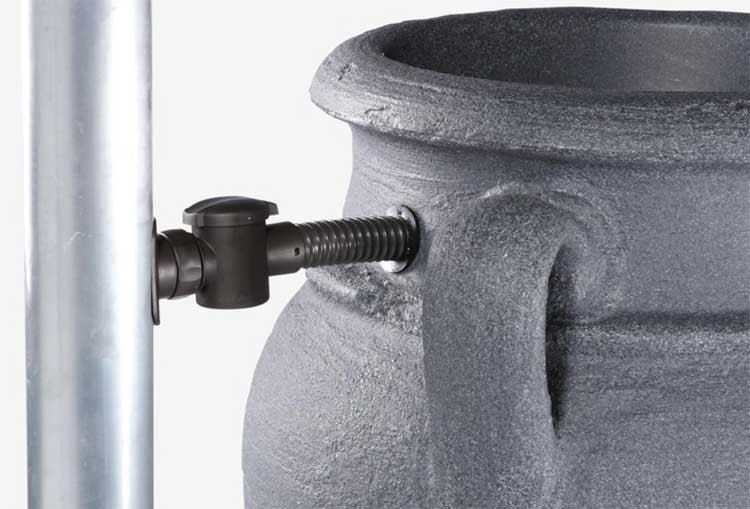 Design Regenton Muur Kruik Antraciet 600 Liter 5 Design Regenton Muur Kruik Antraciet 600 Liter - Afbeelding 3