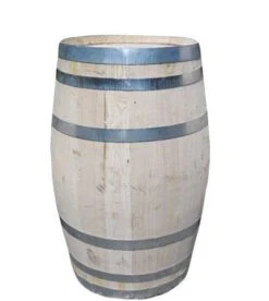 Houten Regenton Kastanje - 110 Liter Met Deksel